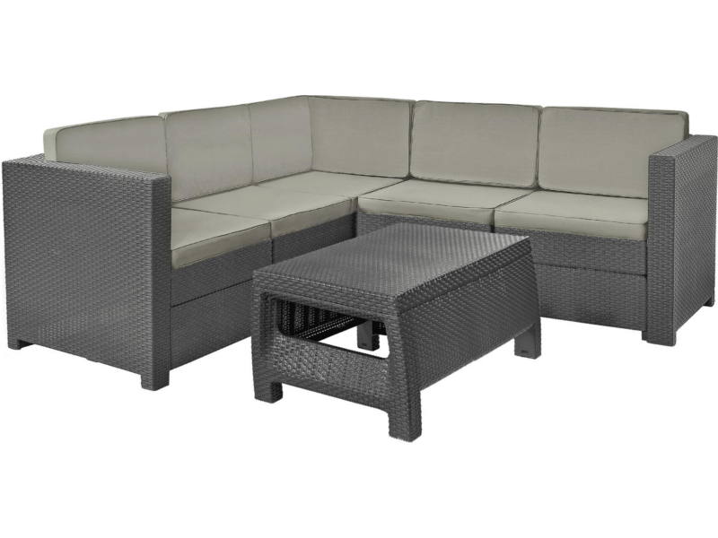 Provence Set m�anyag kerti sarok �l�garnit�ra cappuccino - homok